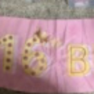 Happy 16th Birthday banner